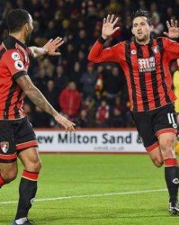  伯恩茅斯黑马狂奔逼平欧冠常客