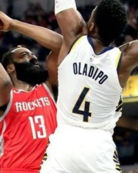  哈登关键抢断快船险胜雷霆保住西部第六席位